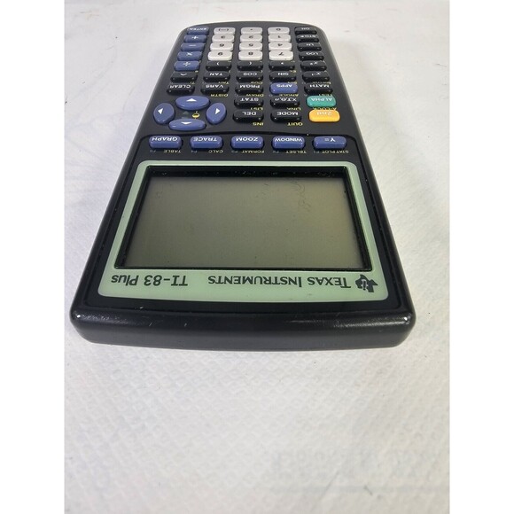 Texas Instruments TI-83 Plus Graphing Calculator - Black Tested Works! - Picture 2 of 12